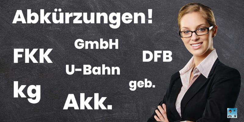 German Abbreviations