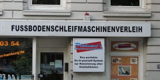 Long German word - Fussbodenschleifmaschinenverleih