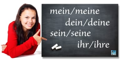 My in German - his her your - Learn German Easily