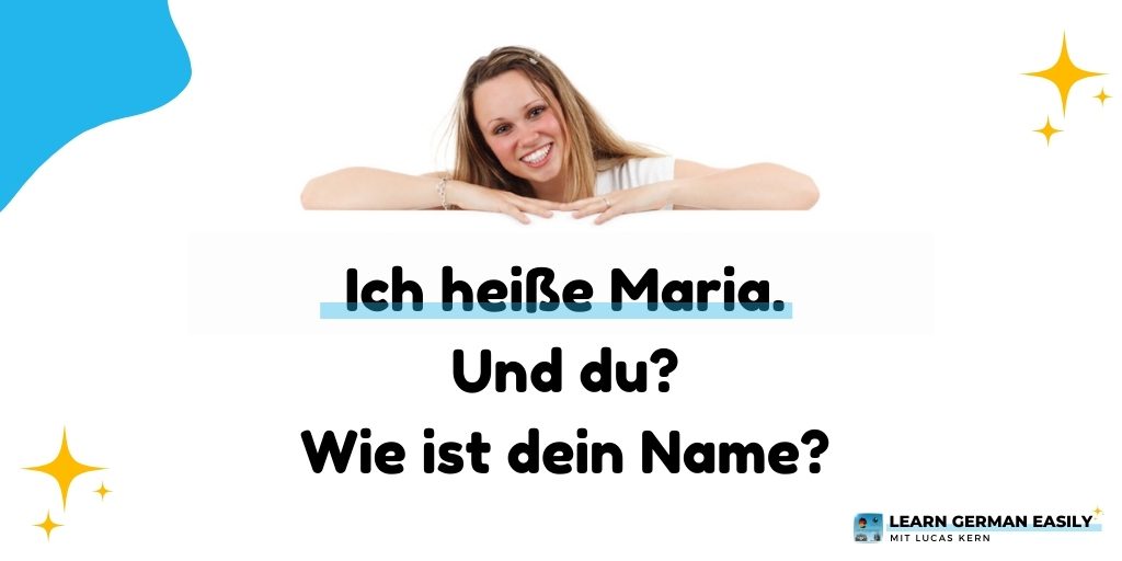My name is in German